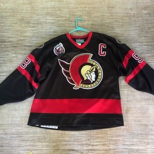 Vintage 90s Ottawa Senators Stanley Cup Hockey Jersey